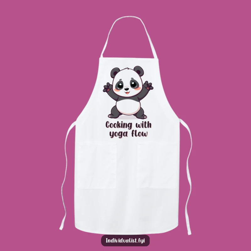 Funny Panda Chef Apron: Hilarious Kitchen Wear for Playful Cooks and Unique Gifts
