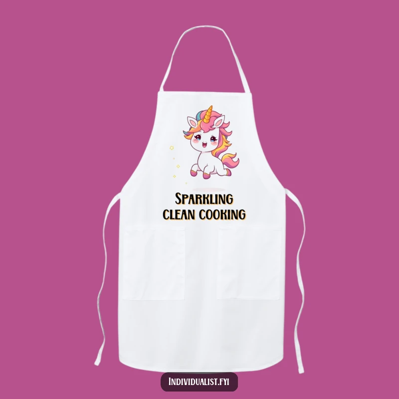 Funny Cheerful Creature Apron: Joyful Kitchen Style, Practical Funny Gift for Cooks!