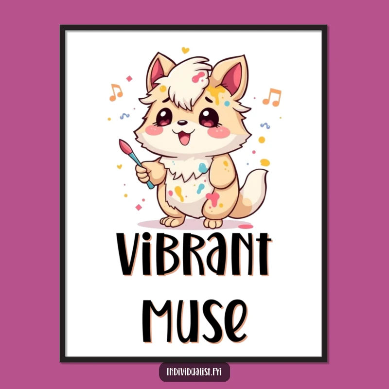 Funny Creative Creature Digital Art: Instant Artistry for Your Walls!