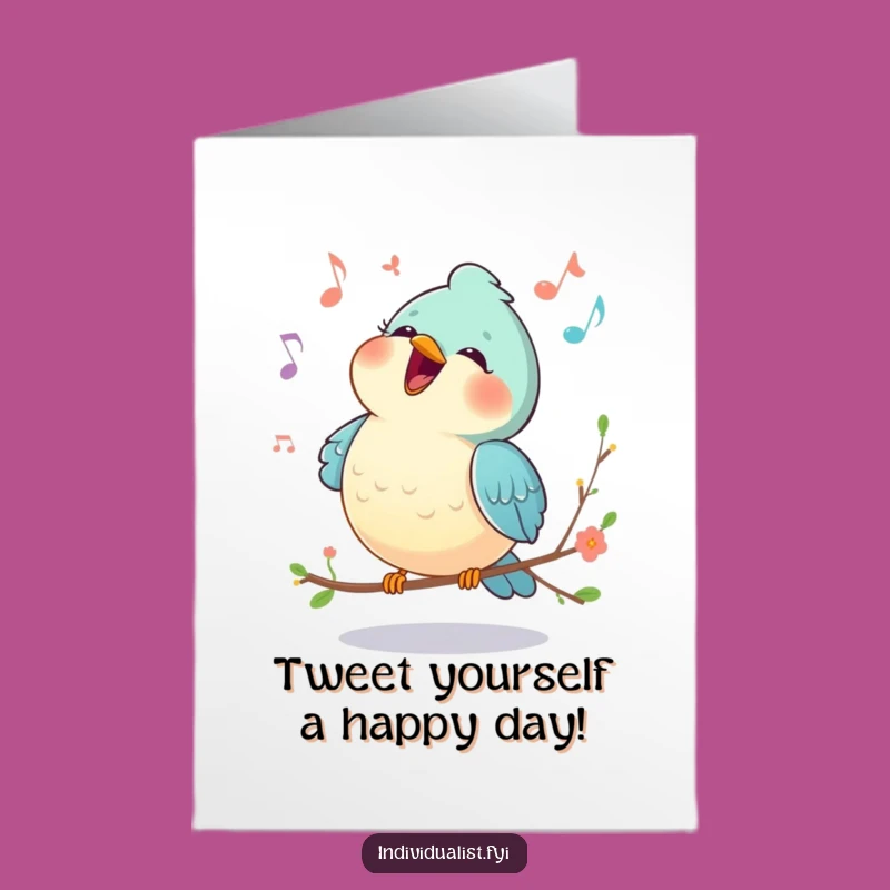 Free Printable Happy Bird Birthday Card: Unique Downloadable Song for a Joyful Celebration