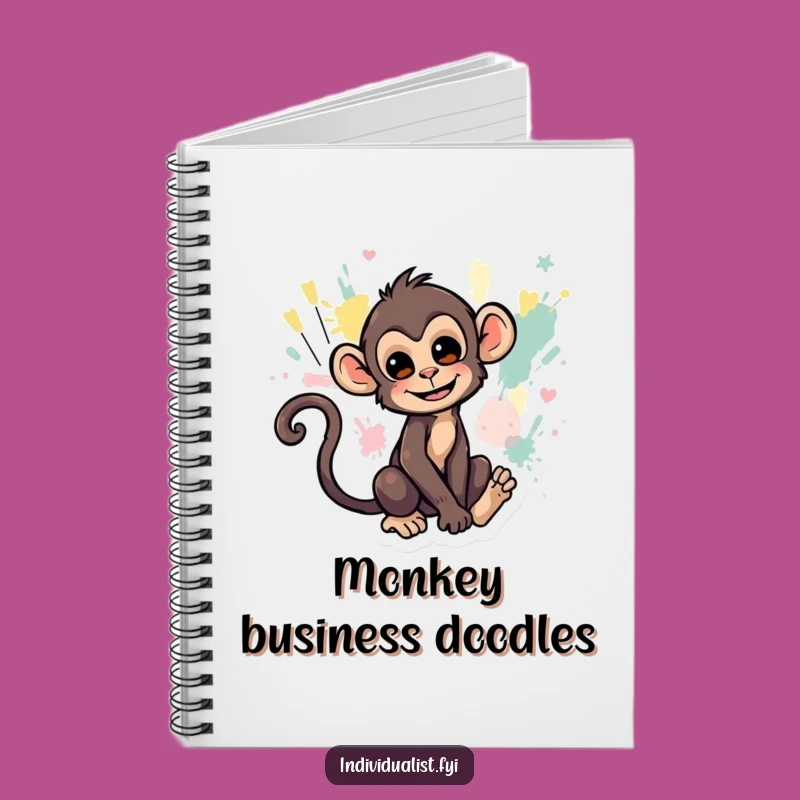Funny Monkey Notebook - For Your Wildest Ideas & Gifts!