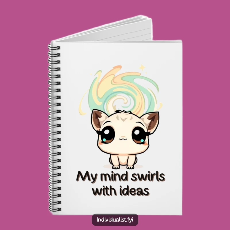 Funny Curious Creature Notebook: Inspiring Wonder Pages, Ideal Funny Gift for Thinkers!