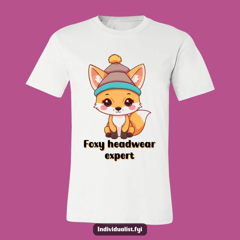 Funny Fox Hat T-Shirt: Wear Your Unique Style Boldly